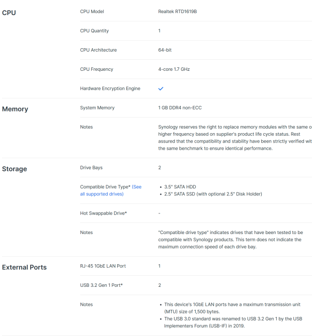 Synology DiskStation DS223j 2-Bay Home NAS Review