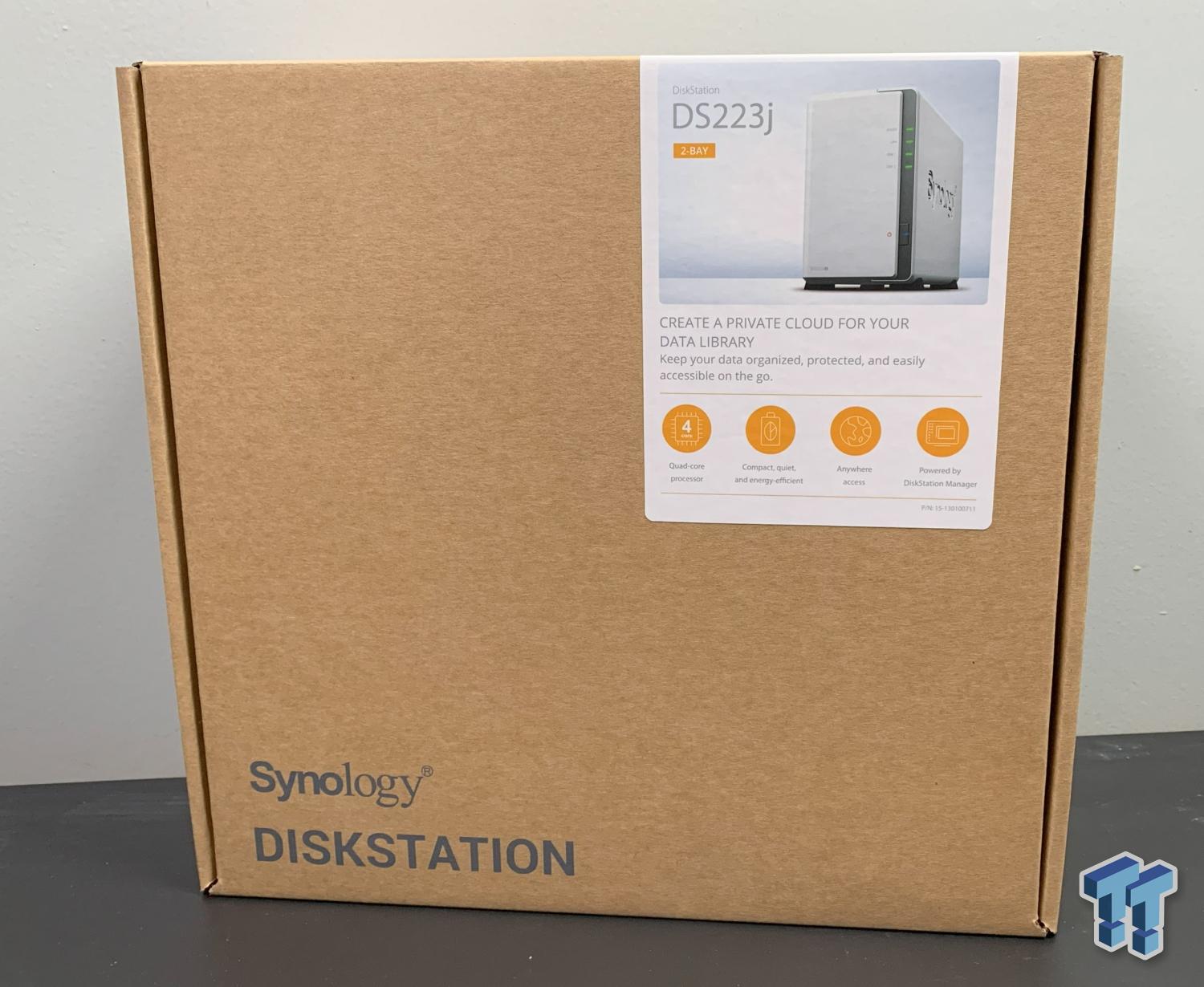 Synology 2-Bay DiskStation DS223j (Diskless)