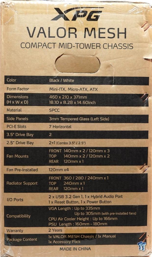 XPG Valor Mesh Mid-Tower ATX Case Review 2 XPG Valor Mesh Mid-Tower ATX Case Review 2