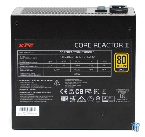 XPG Core Reactor II 850w ATX 3.0 80 PLUS Gold PSU Review 12 XPG Core Reactor II 850w ATX 3.0 80 PLUS Gold PSU Review 12