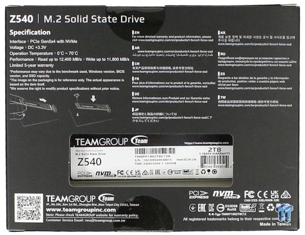 TeamGroup T-Force Z540 2TB SSD Review - Fastest Retail SSD to Date 04 TeamGroup T-Force Z540 2TB SSD Review - Fastest Retail SSD to Date 04