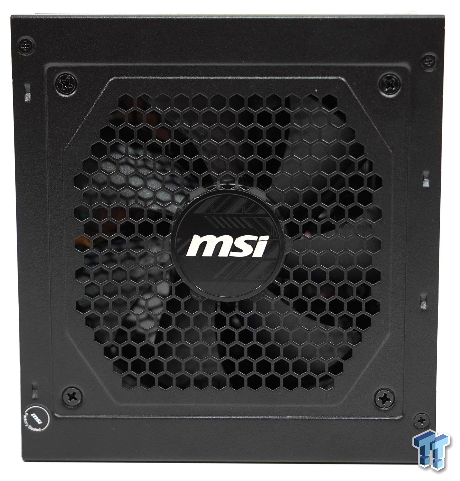 MSI MAG A850GL ATX3.0 Full Modular 80 Plus Gold 850W Power Supply