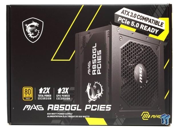 MSI MAG A850GL 850-watt 80 PLUS Gold ATX 3.0 PSU Review