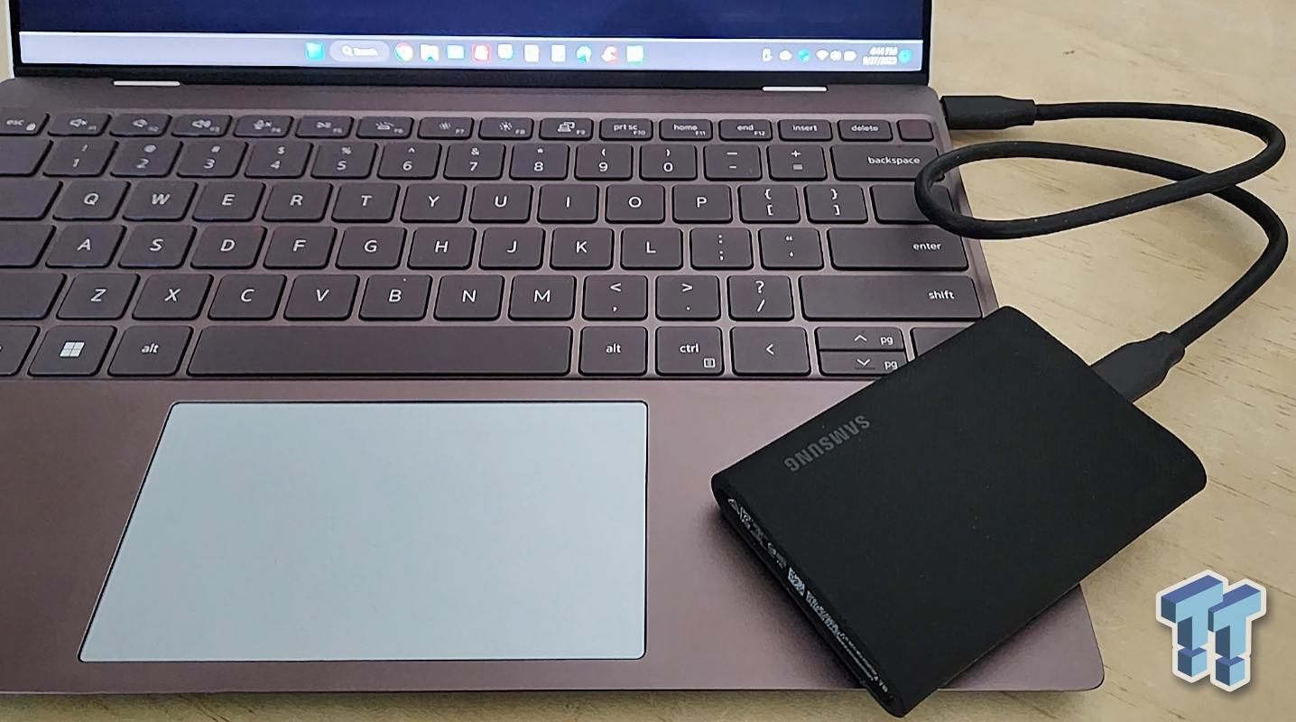 Nouveau SSD Externe Samsung T9 !