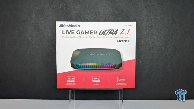 AVerMedia Live Gamer Ultra 2.1 Capture Card Review - HDMI 2.1 Is Here, And  It's Wonderful - The Package