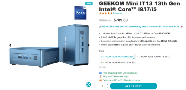 GEEKOM Mini IT13 PC Review - The fastest Mini PC we've tested