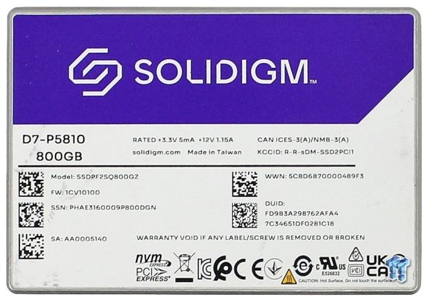 Solidigm D7-P5810 800GB Enterprise SSD Review - Caching QLC 02