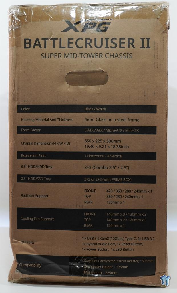 XPG Battlecruiser II Super Mid-Tower Chassis Review 2