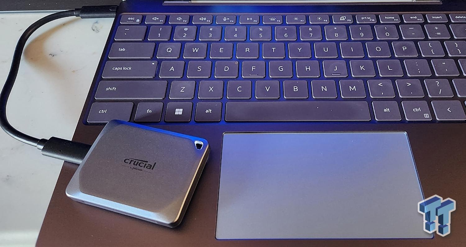 Crucial 1TB X9 Pro USB 3.2 Gen 2 Portable SSD for Mac