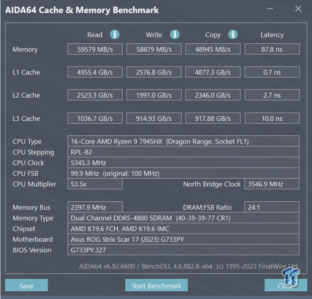 ASUS ROG Strix Scar 17 Gaming Laptop Review 32