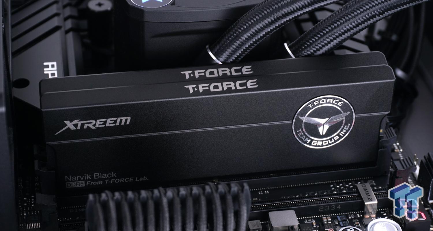 TEAM T-FORCE XTREEM Narvic Black DDR5-8200 48GB Dual-Channel