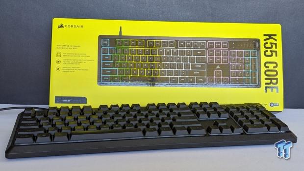 Corsair K55 RGB Pro XT review – too much for membrane
