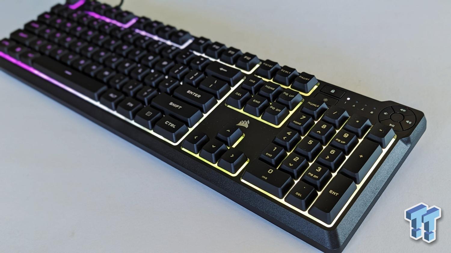Corsair K55 CORE RGB Gaming Keyboard Review - A Budget Winner