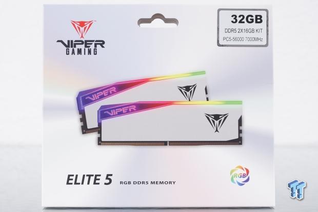 Patriot Viper Elite 5 RGB DDR5-7000 32GB Dual-Channel Memory Kit Review 02
