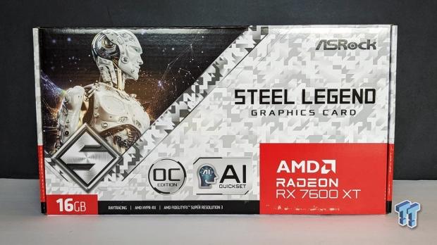 ASRock Radeon RX 7600 XT Steel Legend Review