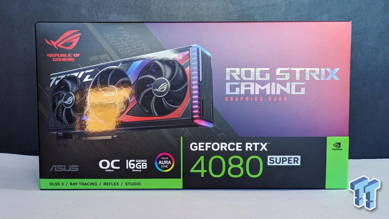 ASUS ROG Strix GeForce RTX 4080 SUPER OC Edition Review ASUS ROG Strix GeForce RTX 4080 SUPER OC Edition Review