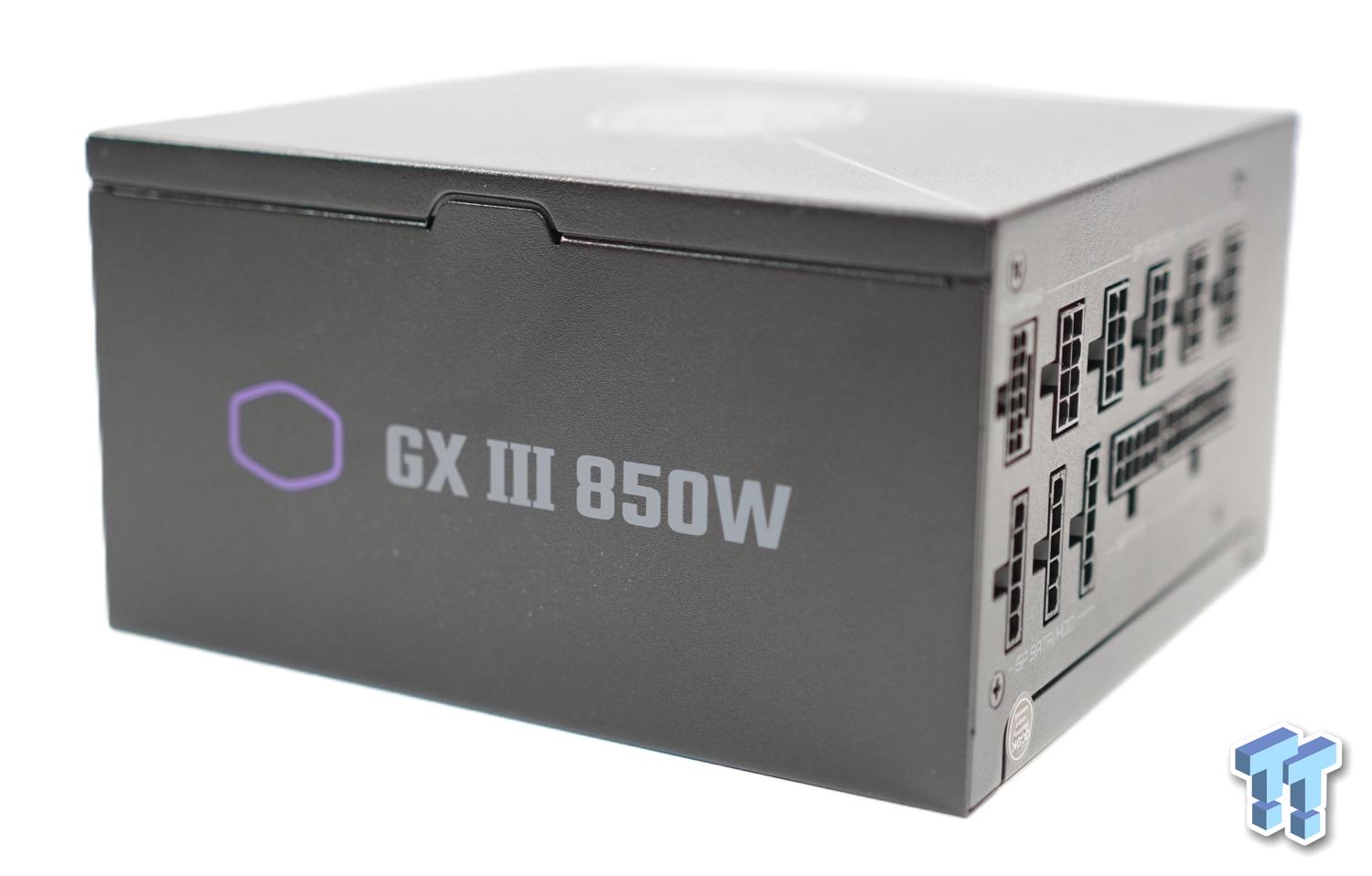 Cooler Master GX III 850w 80 PLUS Gold ATX 3.0 PSU Review