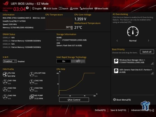 ASUS ROG Strix Z790-E Gaming Wi-Fi II Motherboard Review 20