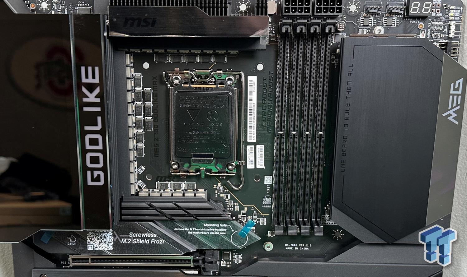 MSI MEG Z790 Godlike Max Motherboard Review