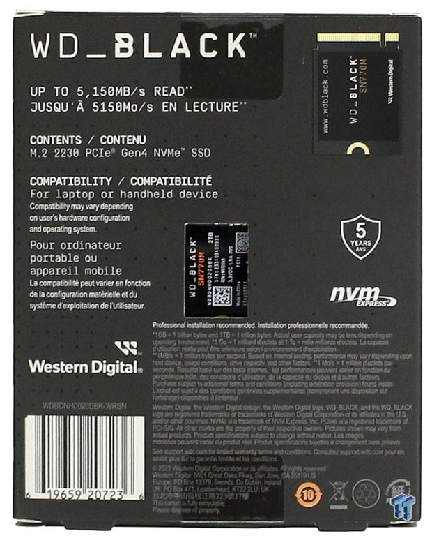 WD Black SN770M 2TB SSD Review - Fastest of the Tiny Drives 04 WD Black SN770M 2TB SSD Review - Fastest of the Tiny Drives 04