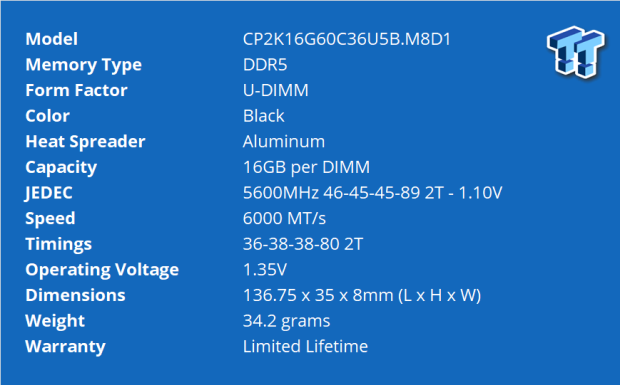 Crucial Pro Overclocking DDR5-6000 32GB Dual-Channel Memory Kit Review 01