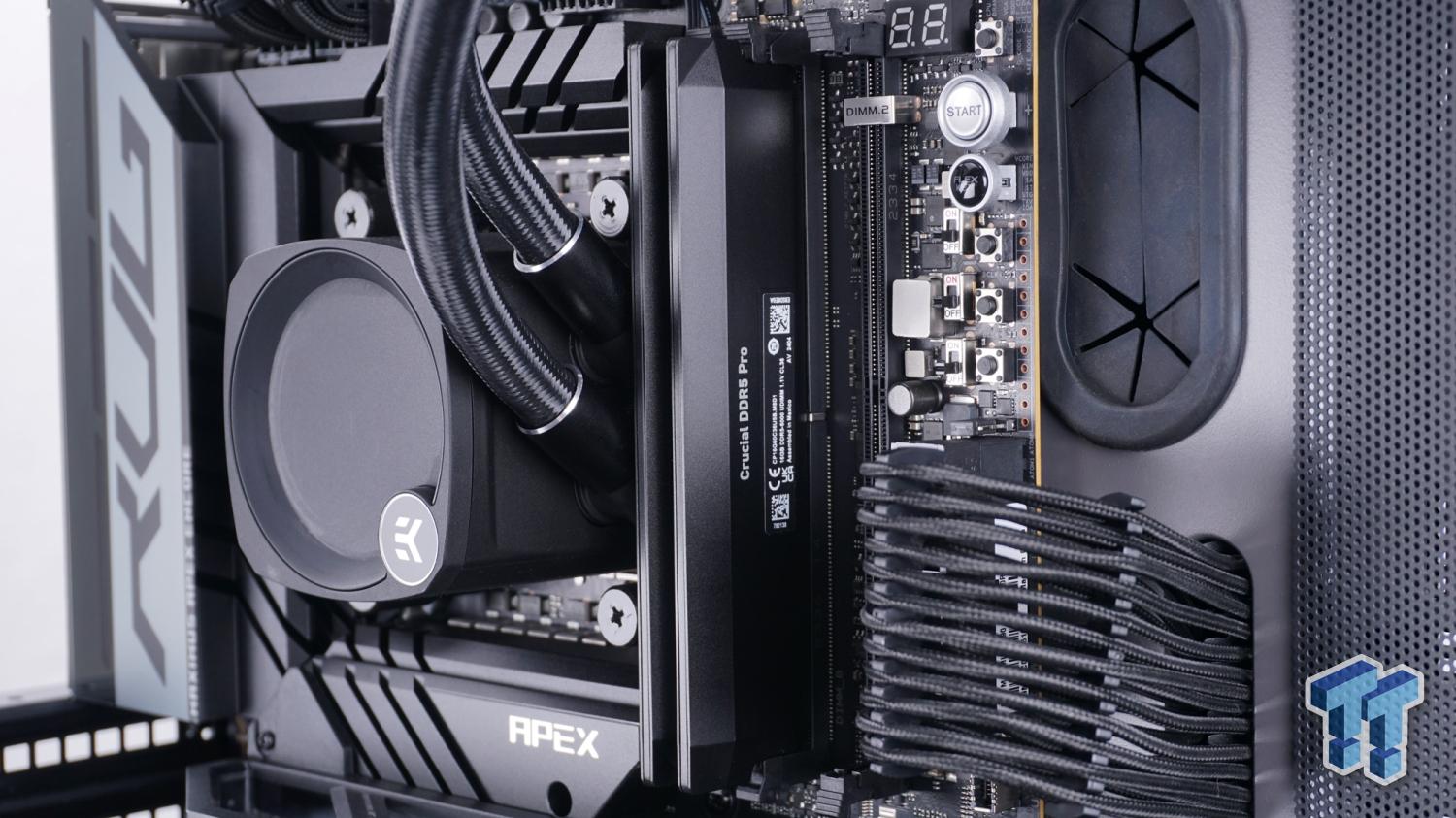 Crucial Pro Overclocking DDR5-6000 32GB Dual-Channel Memory