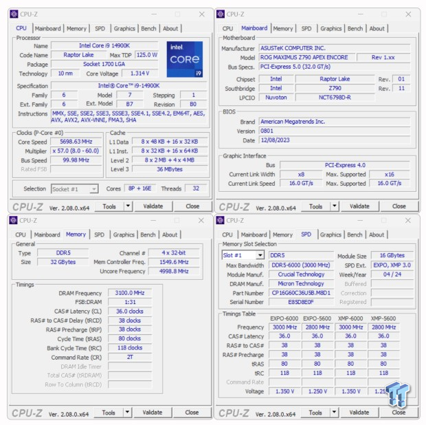 Crucial Pro Overclocking DDR5-6000 32GB Dual-Channel Memory Crucial Pro Overclocking DDR5-6000 32GB Dual-Channel Memory