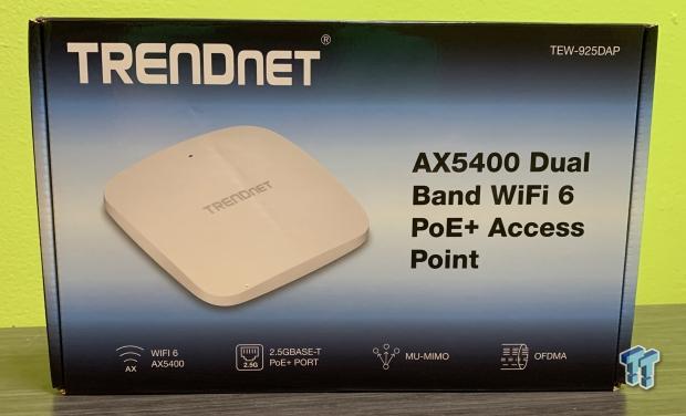 TRENDnet TEW-925DAP AX5400 Wi-Fi 6 PoE+ Access Point Review 05