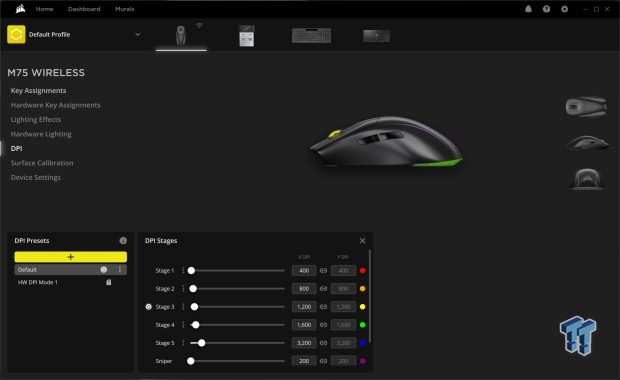 Corsair M75 WIRELESS Lightweight RGB Mouse Review 15