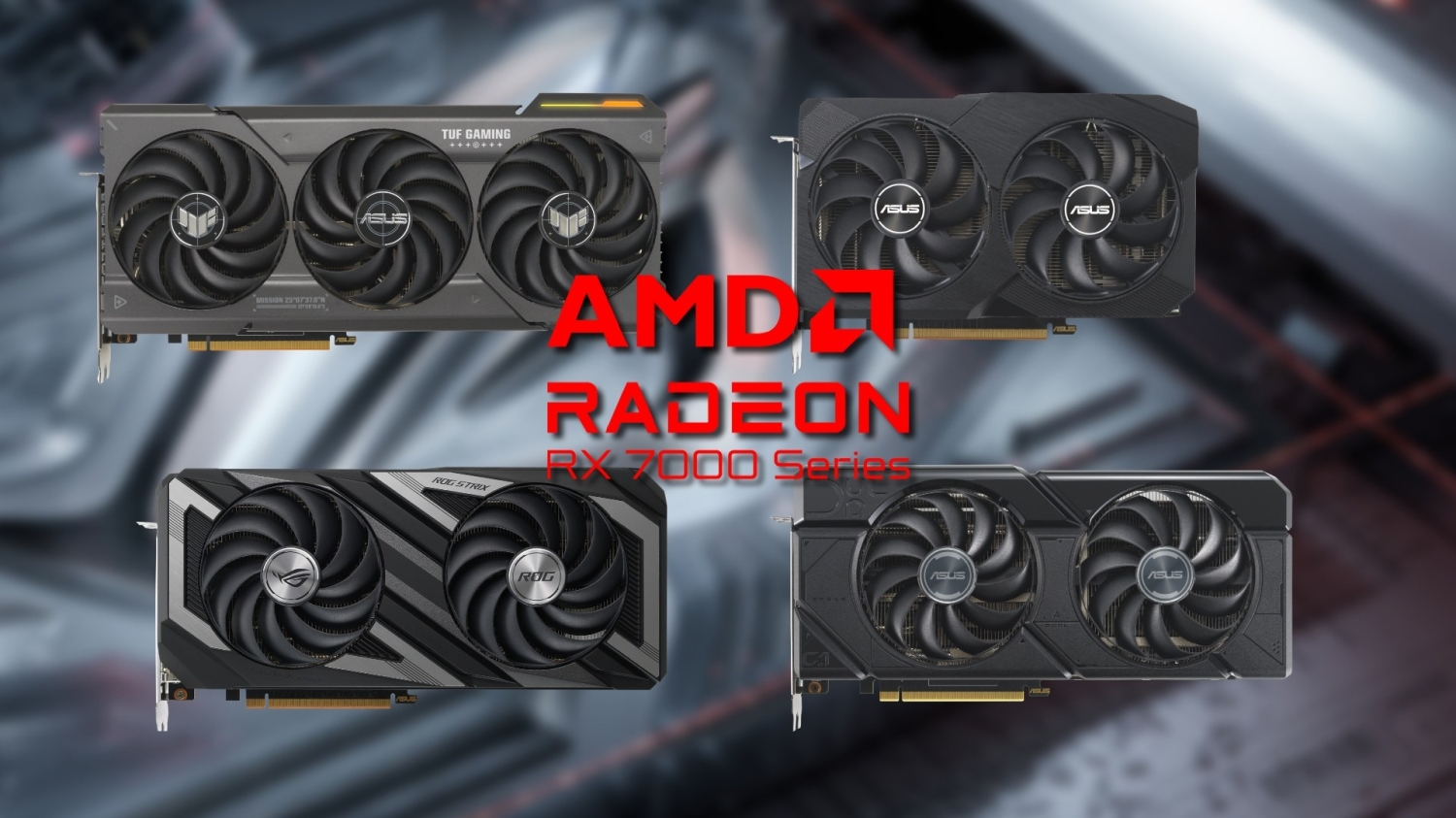 Asus S Amd Radeon Rx Series Gpu Lineup Has Something For Every Gamer