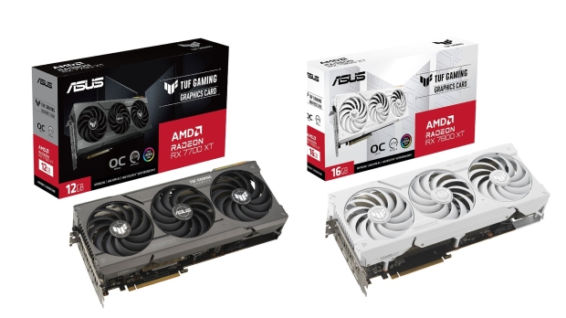 ASUS's AMD Radeon RX 7000 Series GPU lineup has something for every gamer