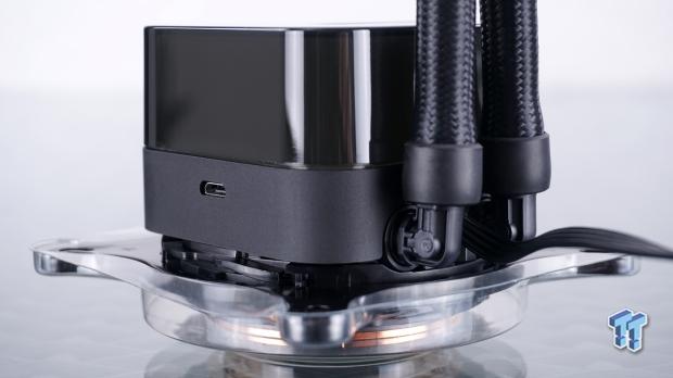 TEAM T-FORCE Siren GA360 ARGB Liquid CPU Cooler Review 09