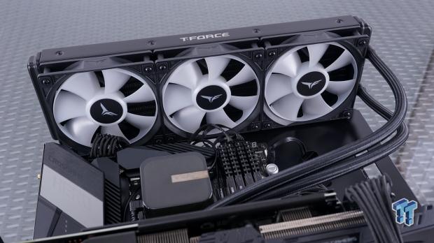 TEAM T-FORCE Siren GA360 ARGB Liquid CPU Cooler Review 24