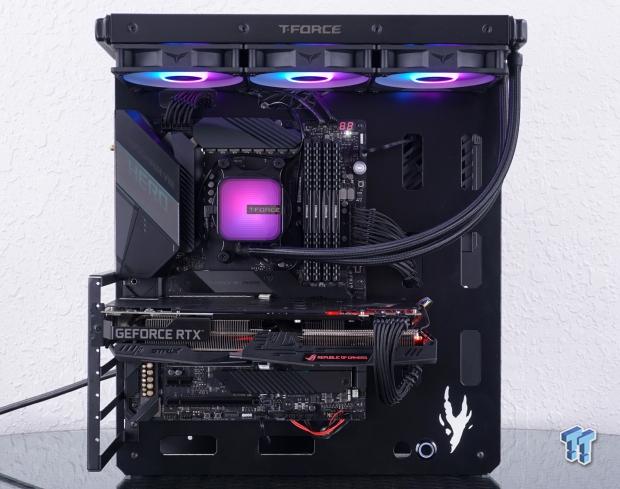 TEAM T-FORCE Siren GA360 ARGB Liquid CPU Cooler Review 25