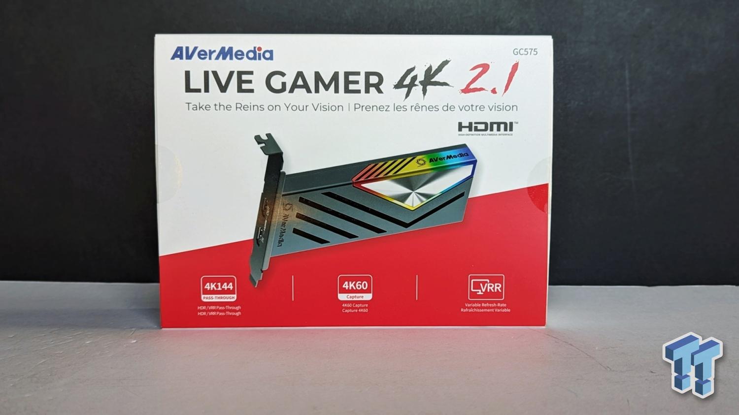 AVerMedia Live Gamer 4K 2.1 Review