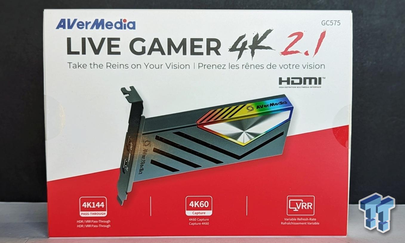 AVerMedia Live Gamer 4K 2.1 Review