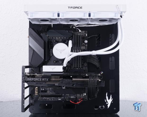 TEAM T-FORCE Siren DUO360 RGB Liquid CPU Cooler Review 28