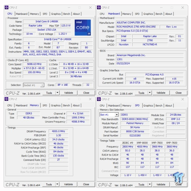 Patriot Viper Xtreme 5 RGB MPOWER DDR5-8000 48GB Dual-Channel Memory Kit Review 15