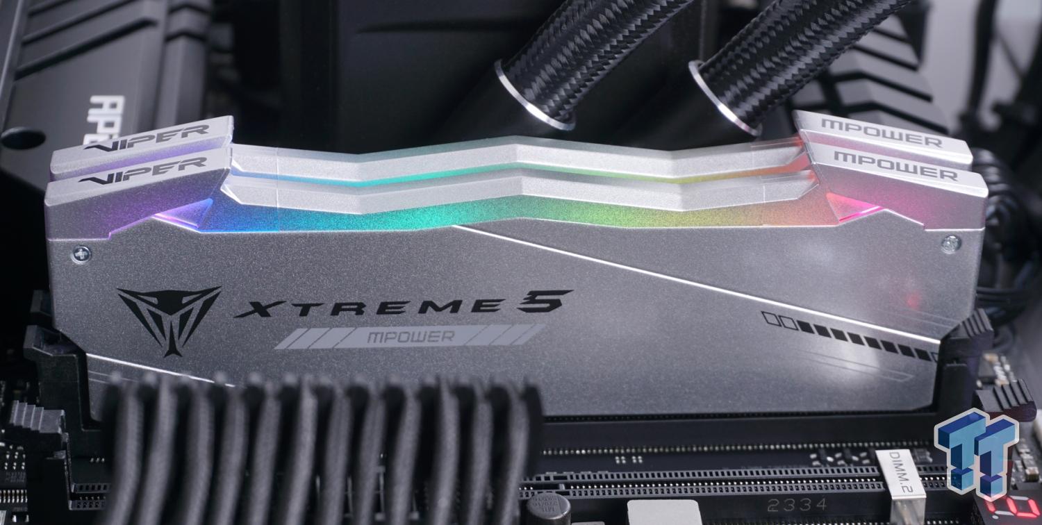 Patriot Viper Xtreme 5 RGB MPOWER DDR5-8000 48GB Dual-Channel Memory Kit Review