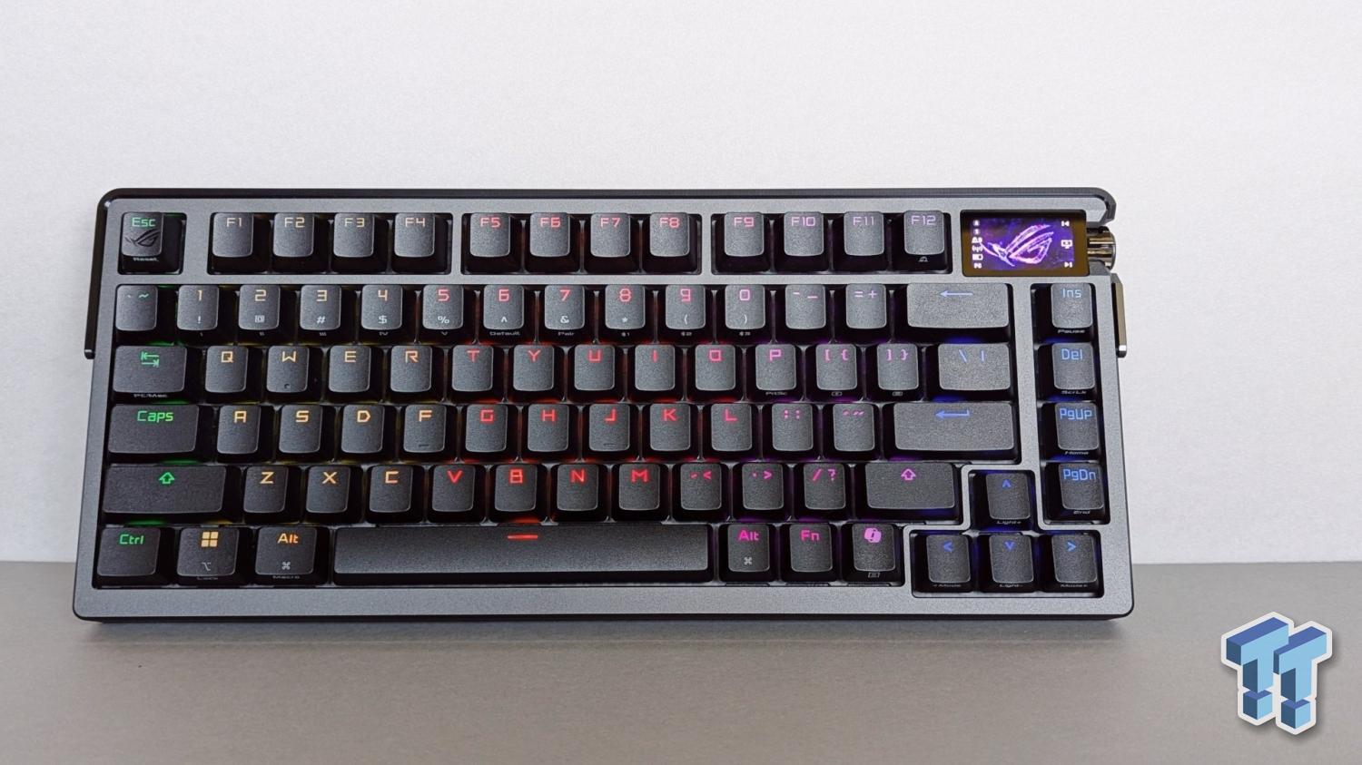 ASUS ROG Azoth Extreme Wireless Gaming Keyboard Review - The ultimate ...