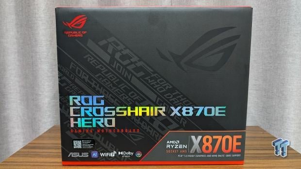 ASUS ROG Crosshair X870E Hero Motherboard Review