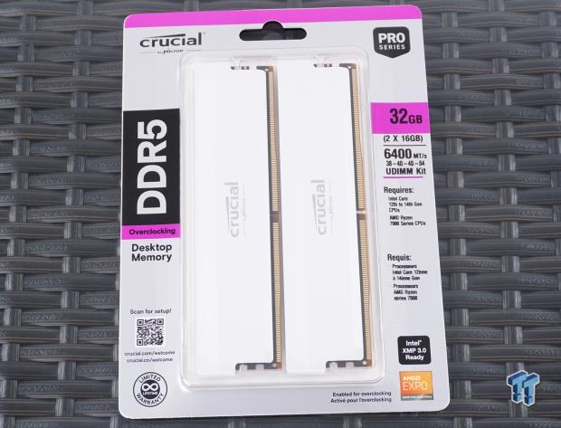 Crucial DDR5 Pro OC Edition DDR5-6400 32GB Dual-Channel Memory Kit Review 02