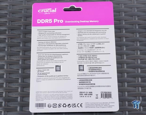 Crucial DDR5 Pro OC Edition DDR5-6400 32GB Dual-Channel Memory Kit Review 03