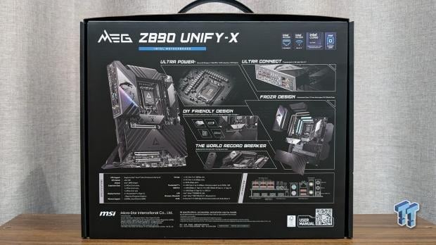 MSI MEG Z890 Unify-X Motherboard Review - Feature-Packed Performance 03