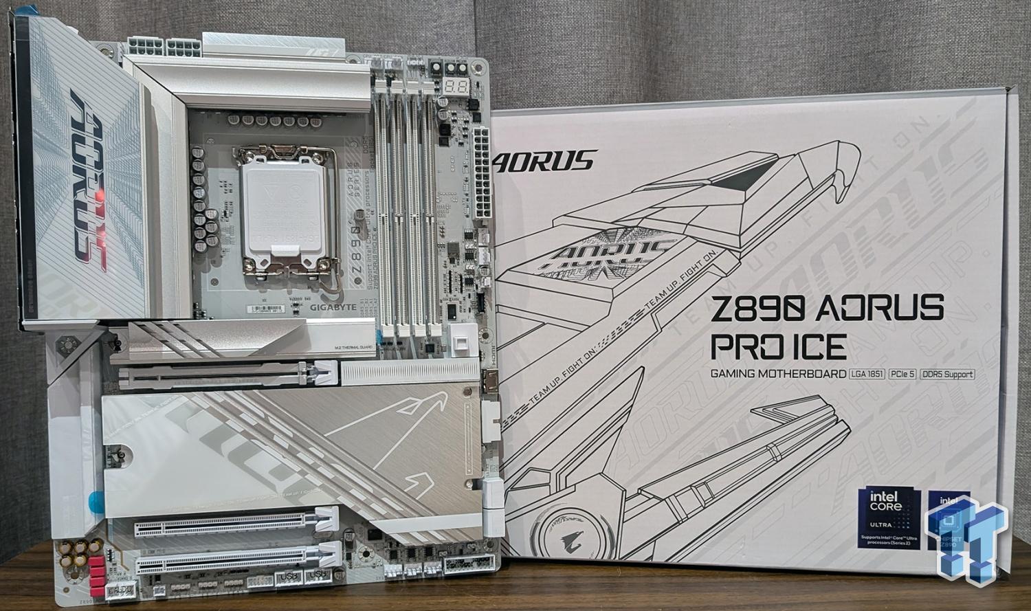 GIGABYTE Z890 AORUS Pro Ice Motherboard Review - A gorgeous board