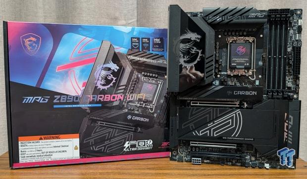 MSI MEG Z890 Carbon Wi-Fi Motherboard - A premium board with a solid feature set