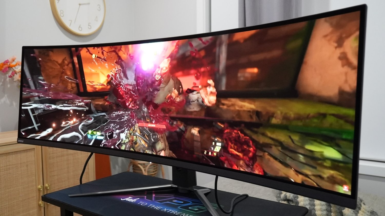 MPG 491CQPX QD-OLED 湾曲 ゲーミングモニター 極美品 エムエスアイコンピュータージャパン | エムエスアイ