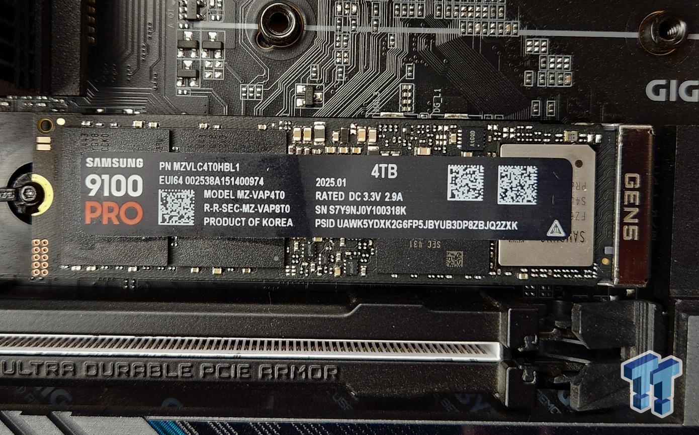 Samsung 9100 Pro 4TB SSD Review - A New Contender - TweakTown