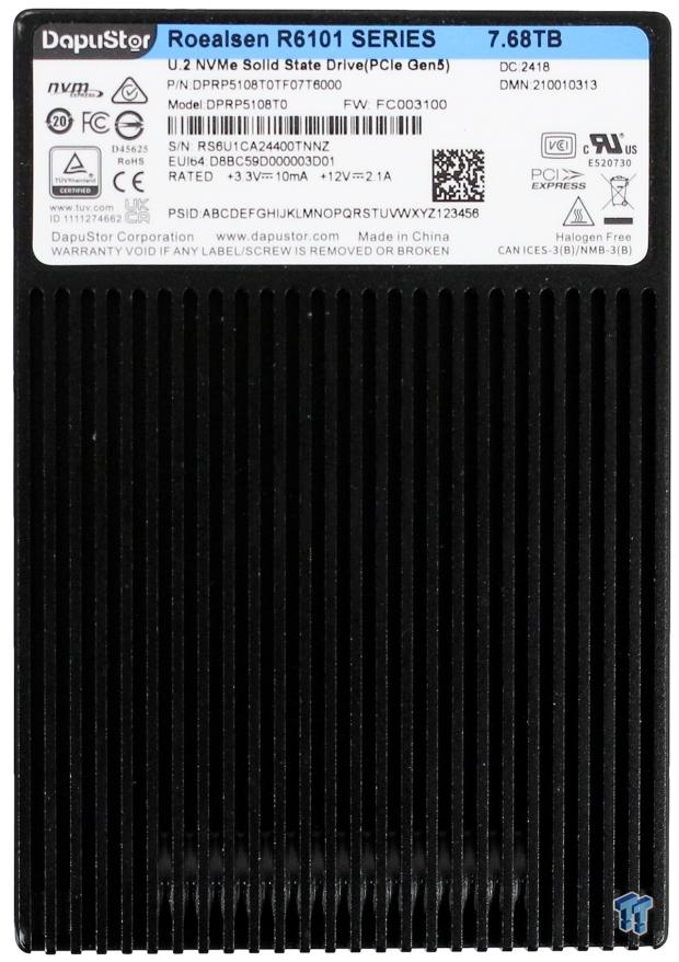 DapuStor Roealsen6 R6101 7.68TB Enterprise SSD Review - Boss of 1-DWPD Storage 02