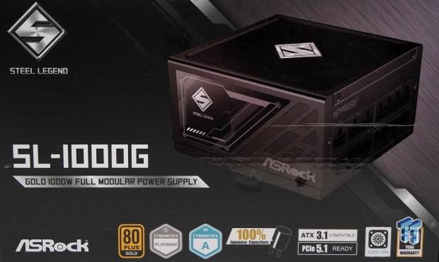 ASRock Steel Legend SL-1000G 80 PLUS Gold ATX 3.1 PSU